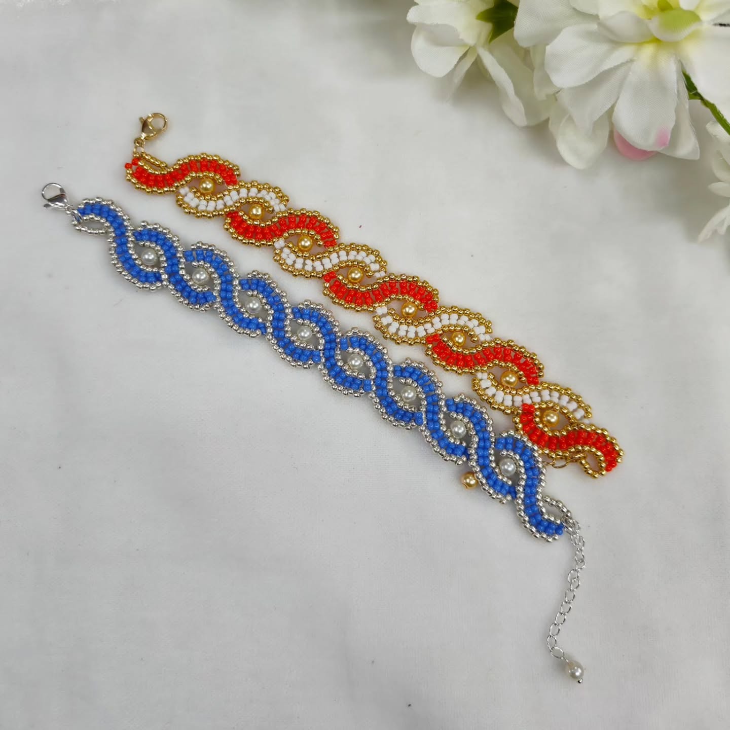 Red Blue Bracelet
